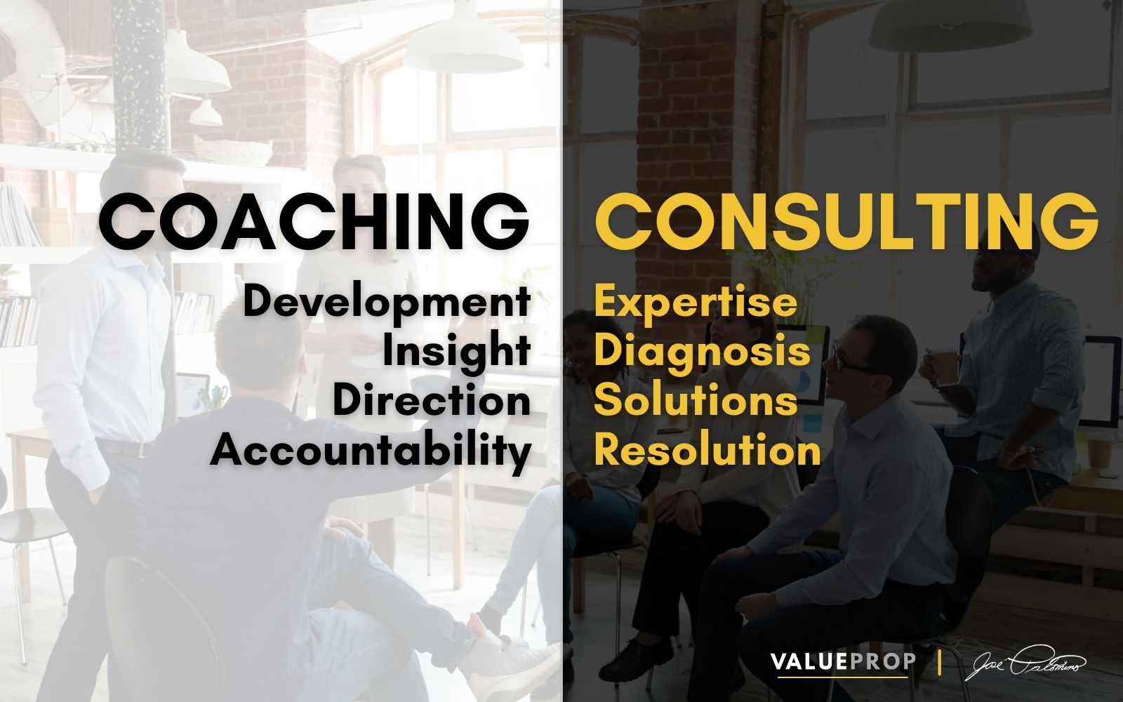 The Difference Between a Business Coach and a Consultant